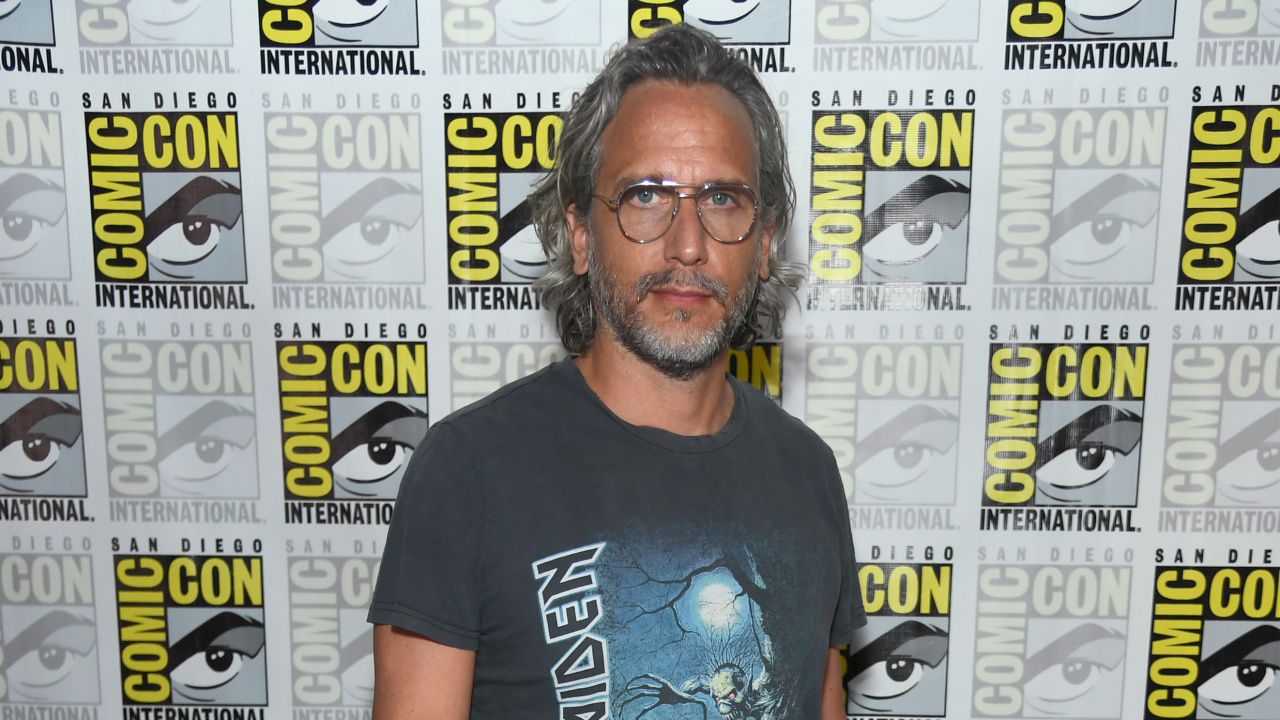 Director Fede Alvarez at the San Diego Comic-Con 2024 'Alien: Romulus' panel.