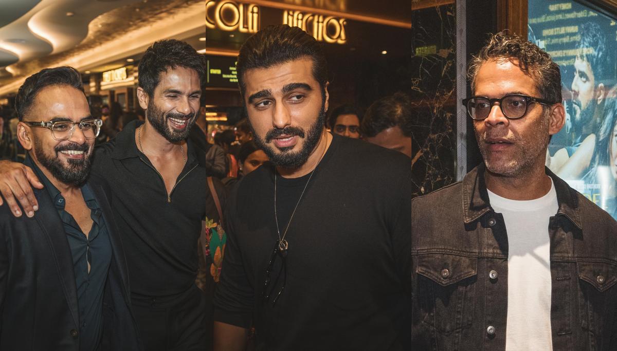 DK, Varun Dhawan, Arjun Kapoor and Vikramaditya Motwane at 'Citadel: Honey Bunny' premiere in Mumbai on Monday