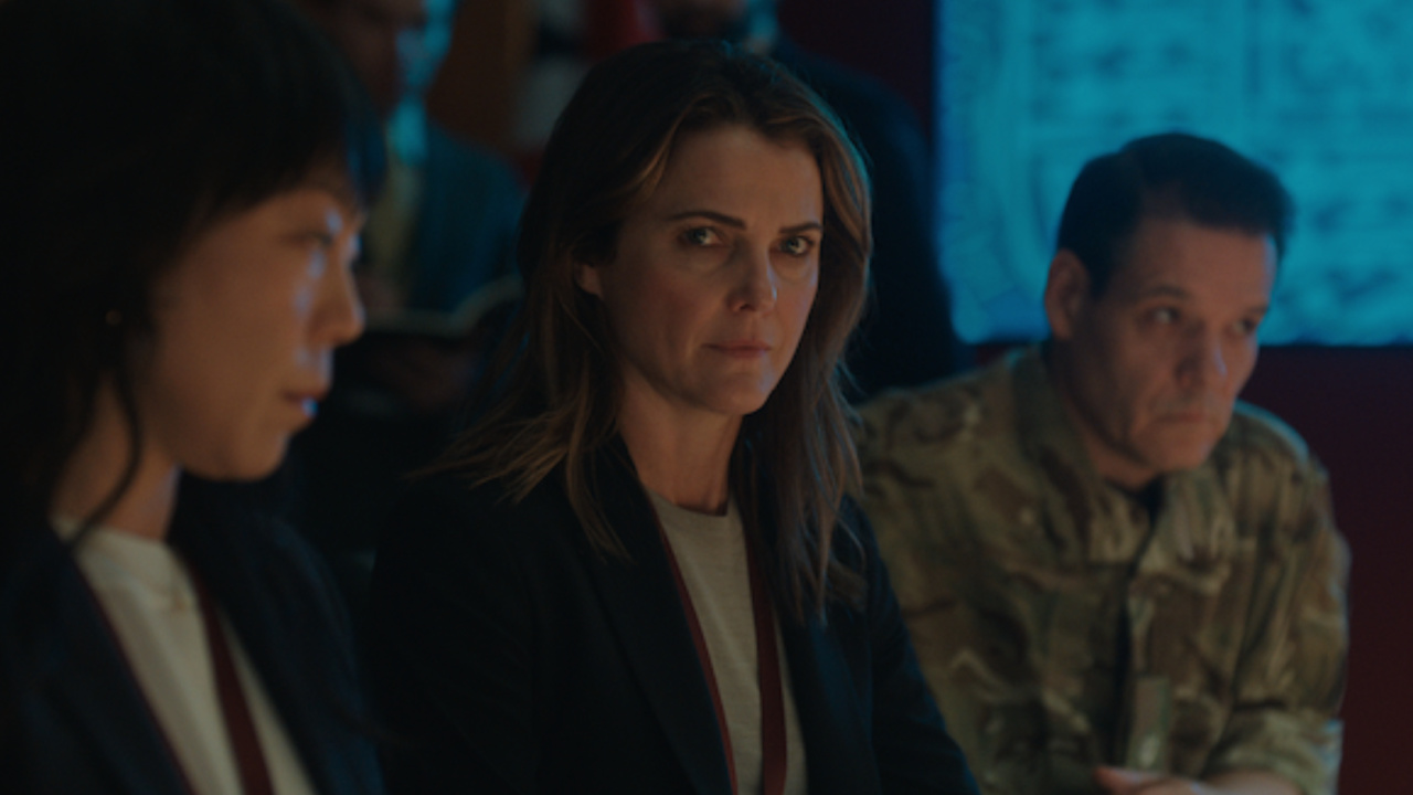 Ali Ahn as Idra Park, Keri Russell as Kate Wyler in Season 2 of 'The Diplomat'. Image: Courtesy of Netflix © 2024.