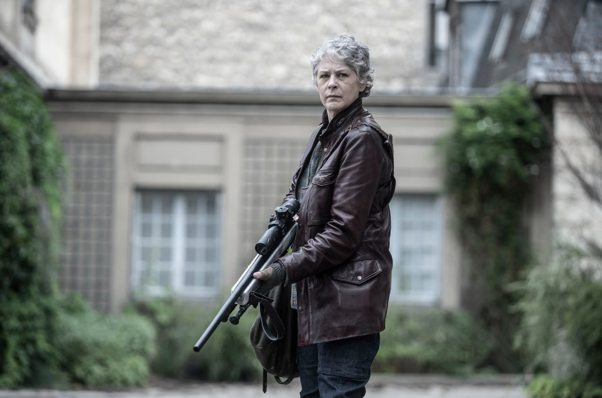 Melissa McBride in a still from 'The Walking Dead: Daryl Dixon' Season 2