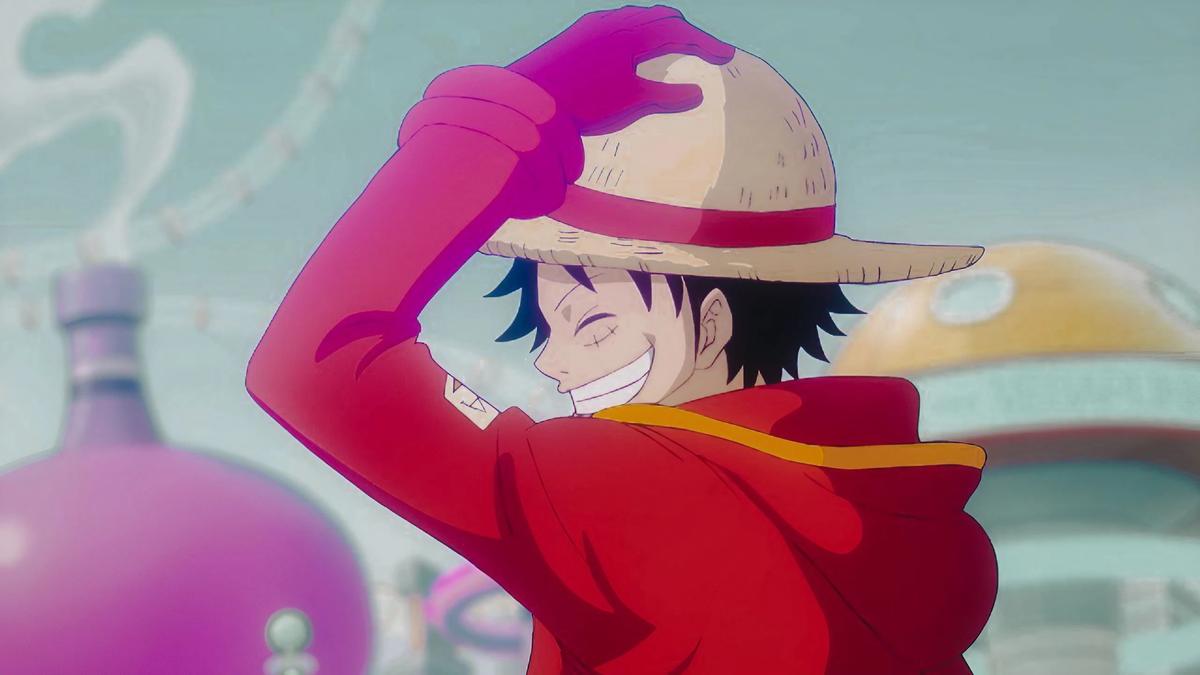 Monkey d. Luffy, captain of the Straw Hat Pirates, in a still from 'One Piece'